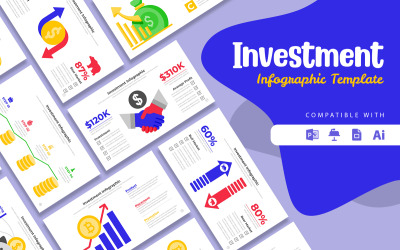 Progettazione infografica sugli investimenti