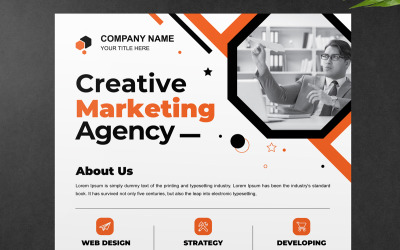 Ulotka Agencji Nowoczesnego Biznesu Kreatywnego