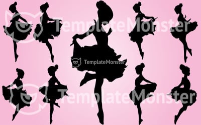 Ballerina ( nine illustrations)
