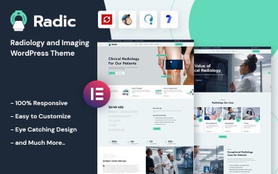 Radic — тема WordPress для радиологии и визуализации