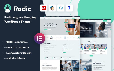 Radic – тема WordPress для радіології та візуалізації