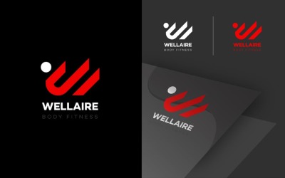 Design del logo fitness e palestra