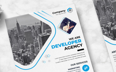 corporate Marketing Agency Flyer Template