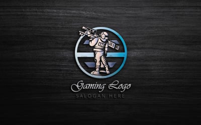 Maffia Gaming Logo sjabloon