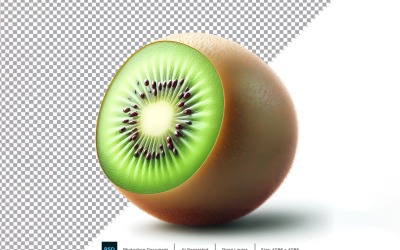 Kiwi Frisches Obst isoliert auf weißem Hintergrund 5