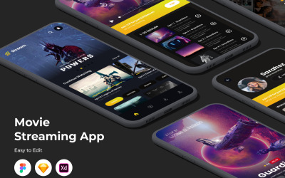 Stream - aplicativo móvel de streaming de filmes