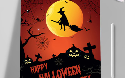Halloween Party Flyer Templates