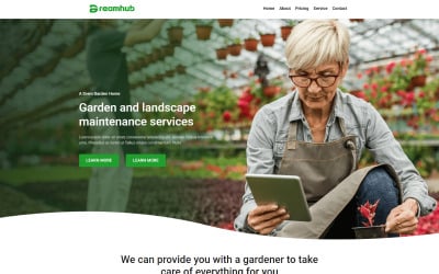 DreamHub – Thème WordPress pour le jardinage et le paysage