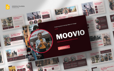 Moovio - Video Production Google Slides Template