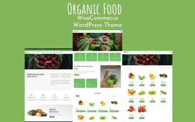 Tema de WordPress para WooCommerce de alimentos orgánicos