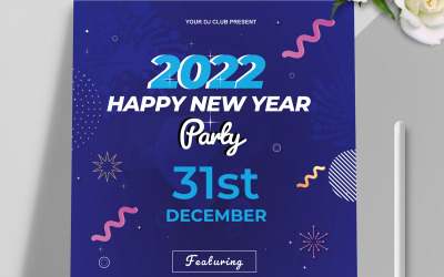 New Year Party Flyer Templates