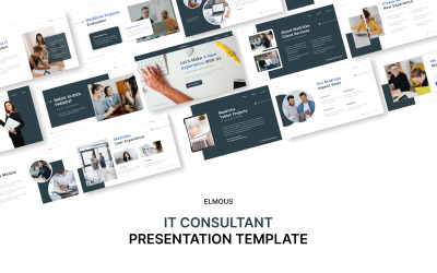 Modelo de apresentação em PowerPoint do consultor de TI MadRicks