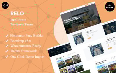 Relo - Real Estate Wordpress Theme