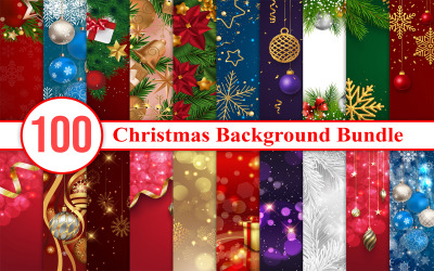 Weihnachts-Hintergrund-Mega-Bundle