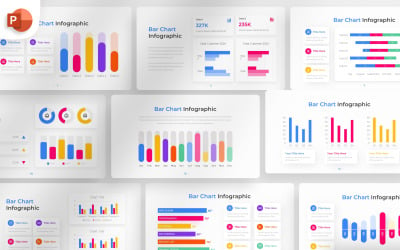 Bar Chart PowerPoint Infographic Template