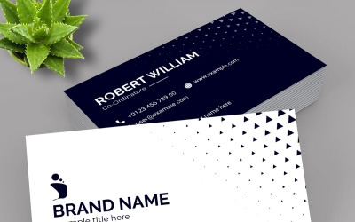 Robert William Business Card Design