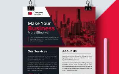 Corporate Business Flyers mallar layout
