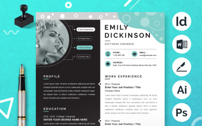 简历模板 |专业现代