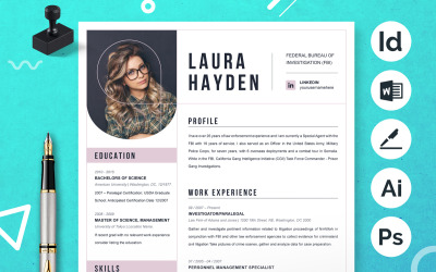 Modern Word Resume Template