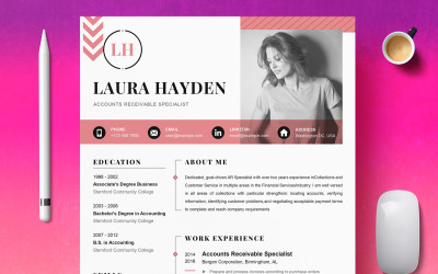 Resume Template | Modern &amp;amp; Creative Professional Resume Template for Word