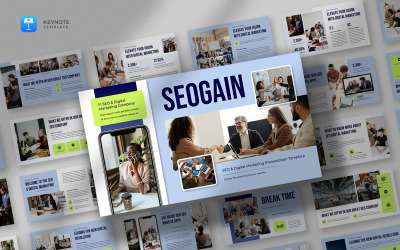 Seogain – SEO és digitális marketing vitaindító sablon