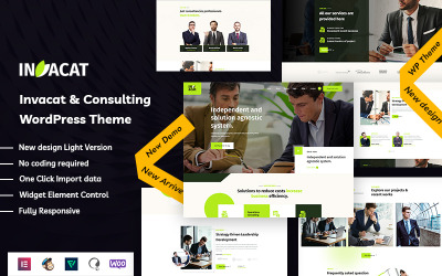 Invacat - Tema WordPress de Consultoria