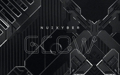 Nuixyber Glow digitális betűtípus