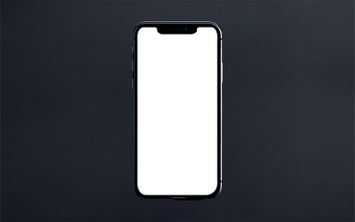 Arquivo PSD de alta qualidade da maquete do telefone móvel do iPhone
