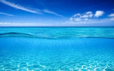 Berrak Doğa Mavi Okyanus Sonsuz Manzara