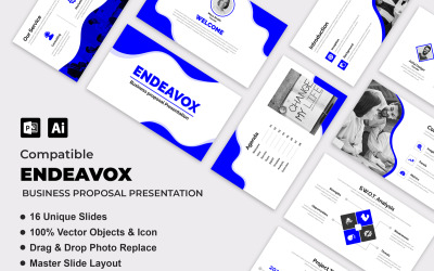 Modello di presentazione di proposta commerciale aziendale