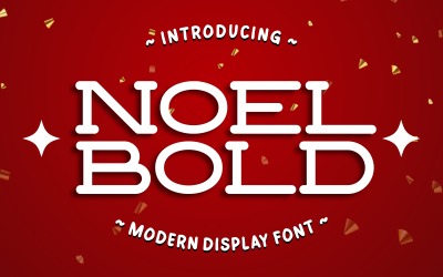 Noel Bold: carattere di visualizzazione moderno