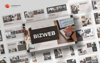 Plantilla de PowerPoint de propuesta de sitio web