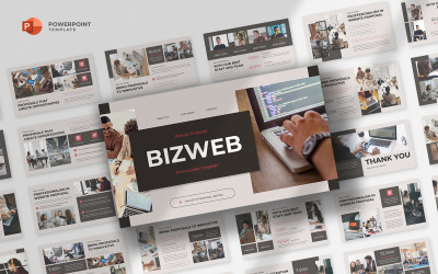 Propozycja strony internetowej Szablon Powerpoint