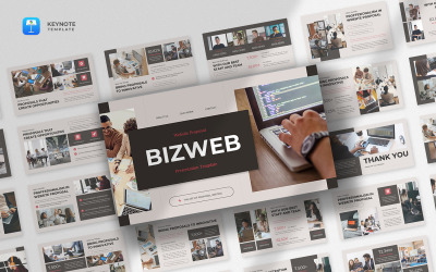 Webhelyjavaslat Keynote sablon
