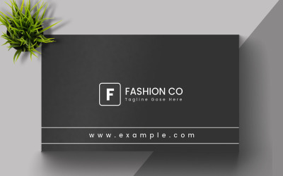 Fashion Business Card Template