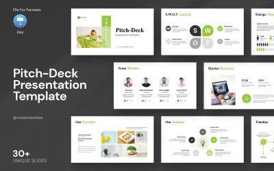 Disposition du discours d&amp;#39;ouverture du pitch-deck d&amp;#39;entreprise
