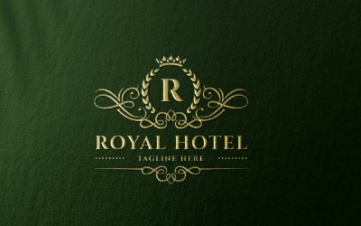Королівський готель літера R логотип