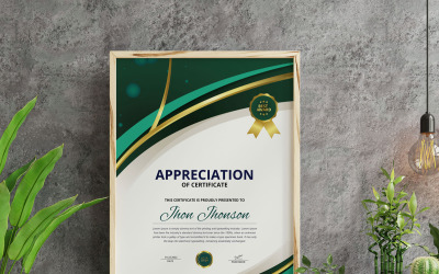 Appreciation Certificate Templates