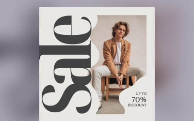 Fashion Frenzy Sale Banner Design Template