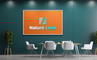 Interior Office Board Mockup