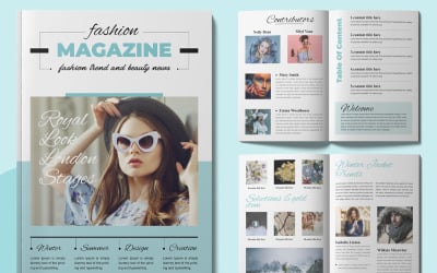 Projekt magazynu o modzie
