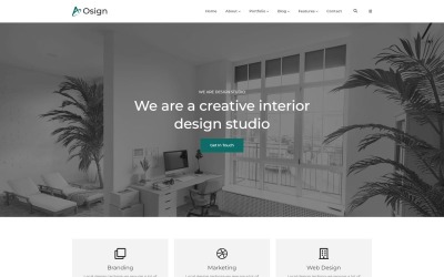 Webb – Design &amp;amp; Studio Service HTML5-mall
