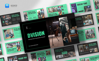 Dvision – Keynote-Vorlage für TV-Shows