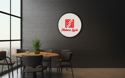 Home Interior Wall Mockup