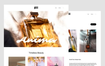 Luxury Perfume Ecommerce UI