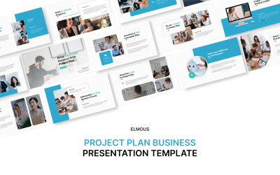 Projektový plán obchodní klíčová prezentace šablona