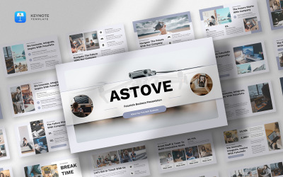 Astove - Šablona hlavní myšlenky technologické společnosti