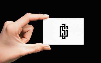Logo de lettre SG Modèle de logo d&amp;#39;identité de marque
