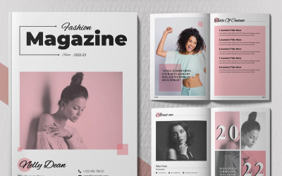 Layoutvorlagen für Modemagazine/InDesign