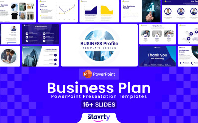 Premium Business mallar PowerPoint-presentation | Stavrty